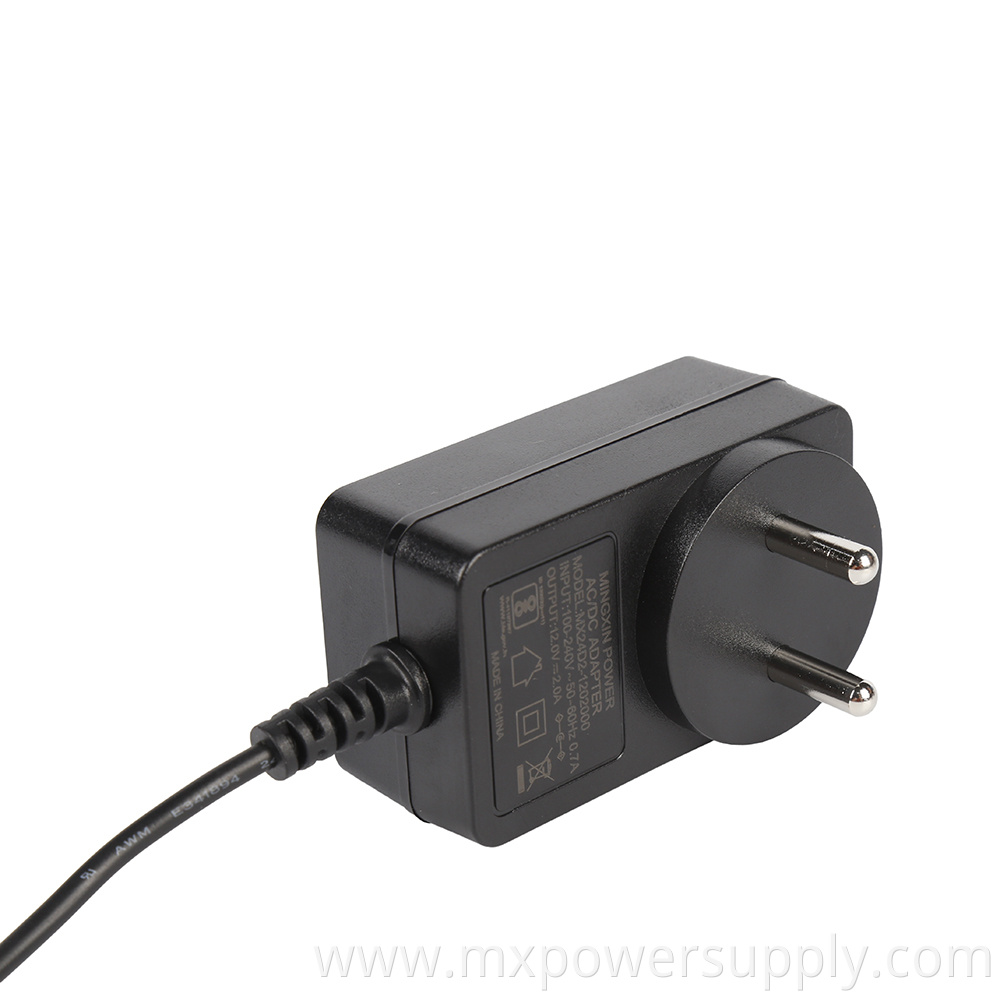  12v2a India ac dc power adaptor wiht BIS